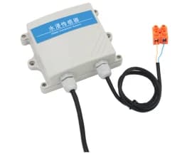 Water immersion sensor with cable and terminal connector