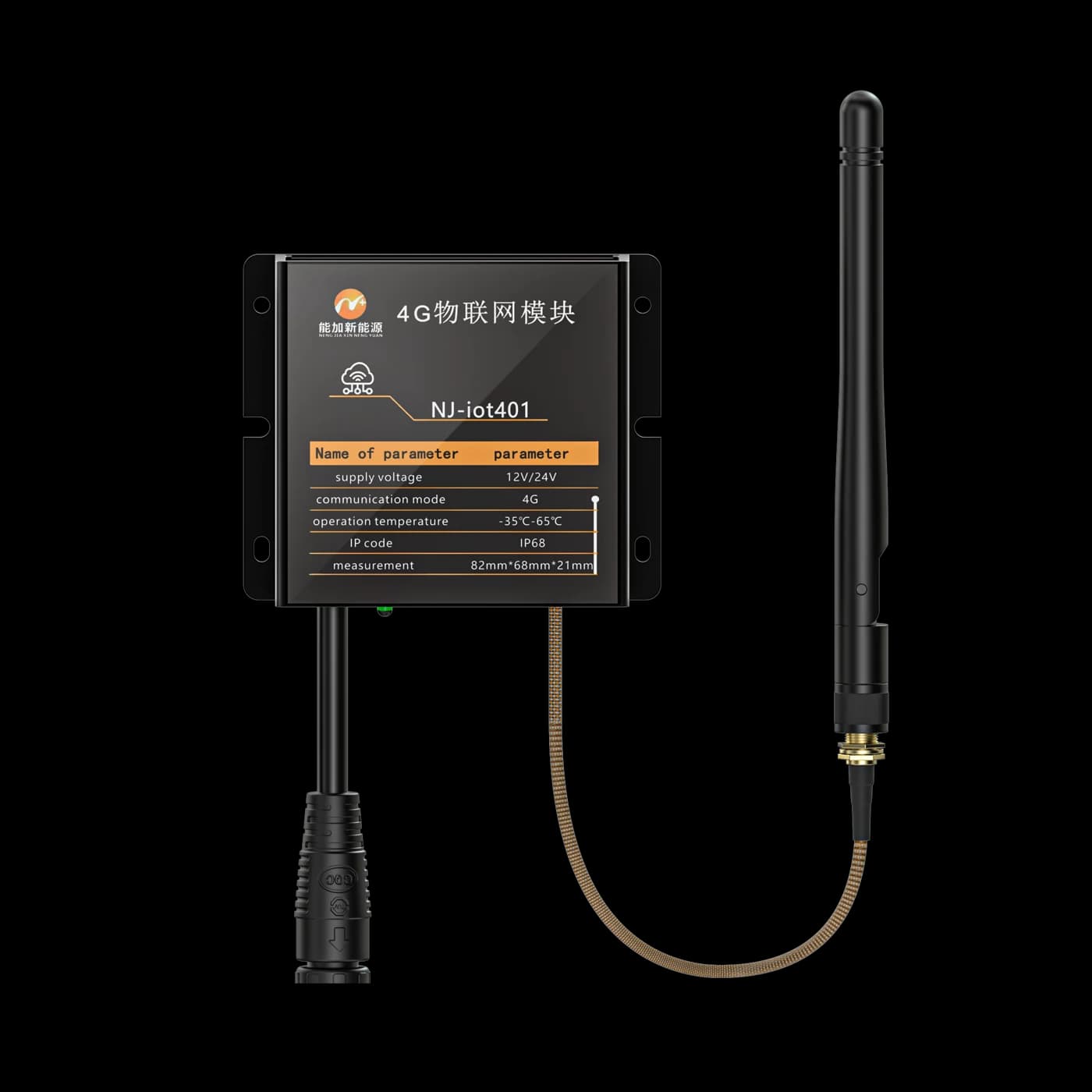 NJ-iot401 main view